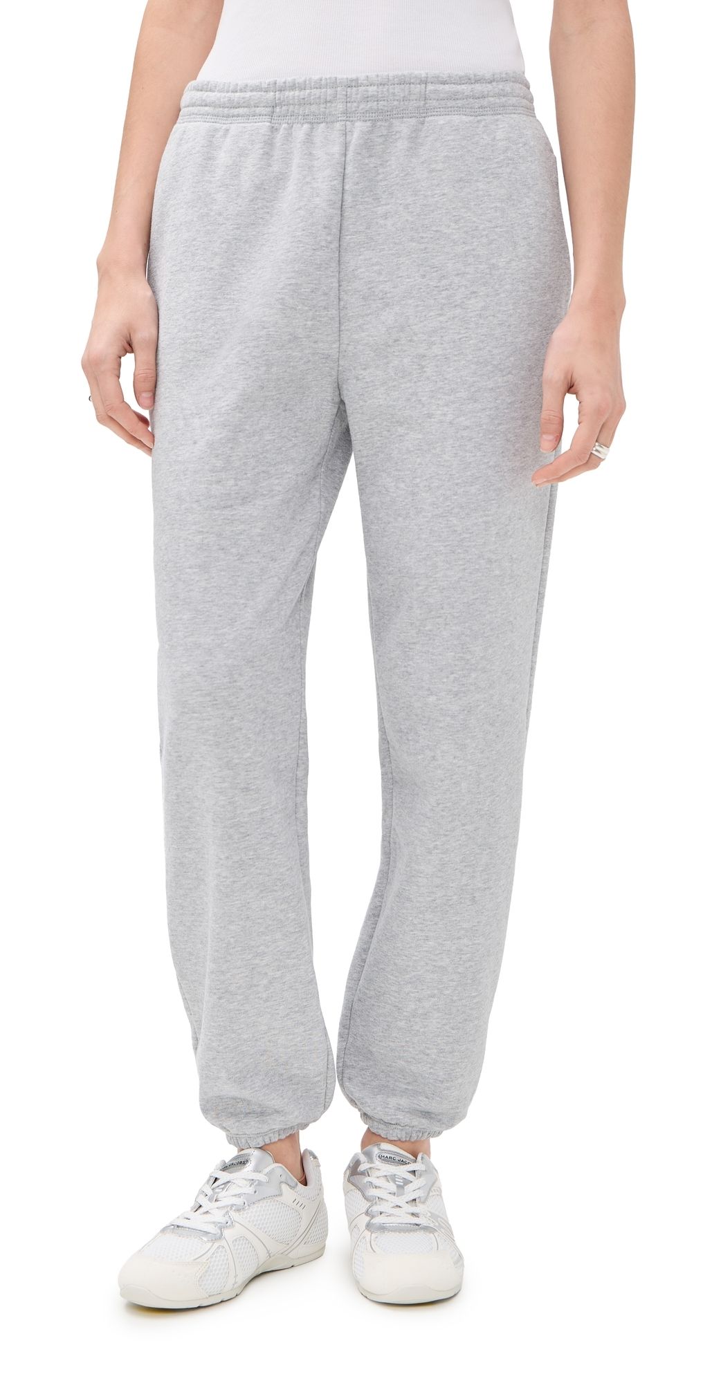 Beyond Yoga Luxe Fleece Sweatpants Light Heather Gray XL