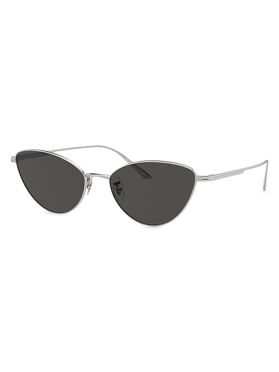 Women's KHAITE x Oliver Peoples 1998C 56MM Cat-Eye Sunglasses - Matte Black