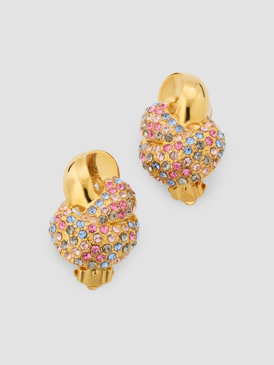 Oscar de la Renta Women's Love Knot 2.0 Earrings - Multi