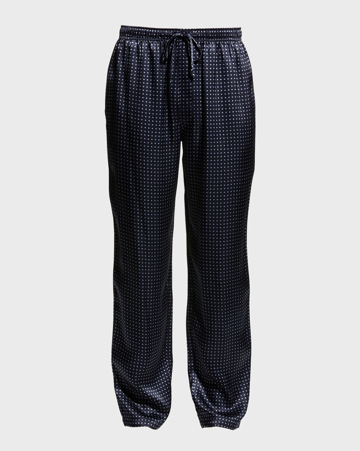 Men & apos;s Dotted Silk Lounge Pants