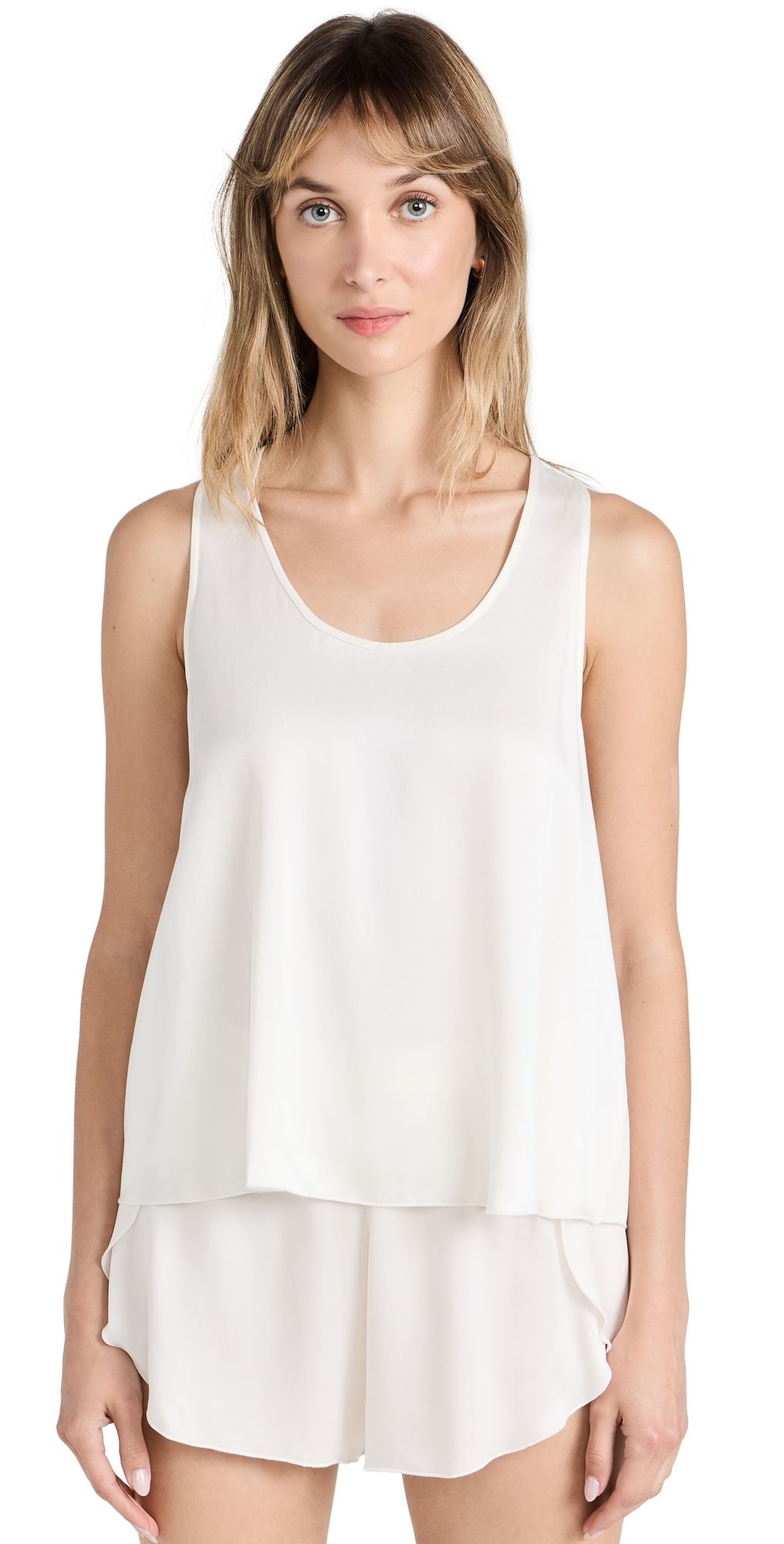 Lunya Washable Silk Set Tranquil White XL