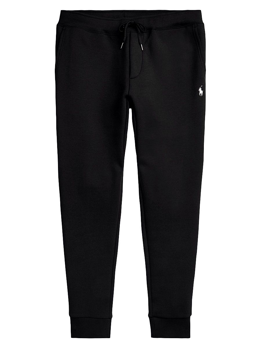 Men's Double-Knit Tech Jogger Pants - Black - Size Small