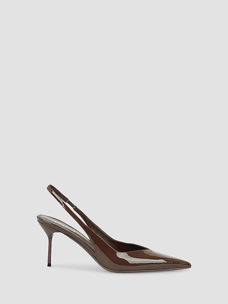 Women's Lidia 70MM Slingback Pumps - Brown - Size 10.5