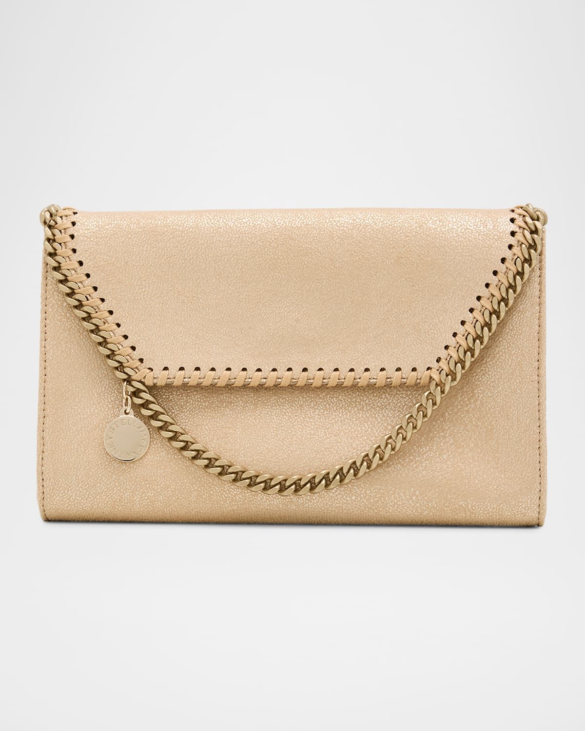 Falabella Metallic Wallet Crossbody Bag