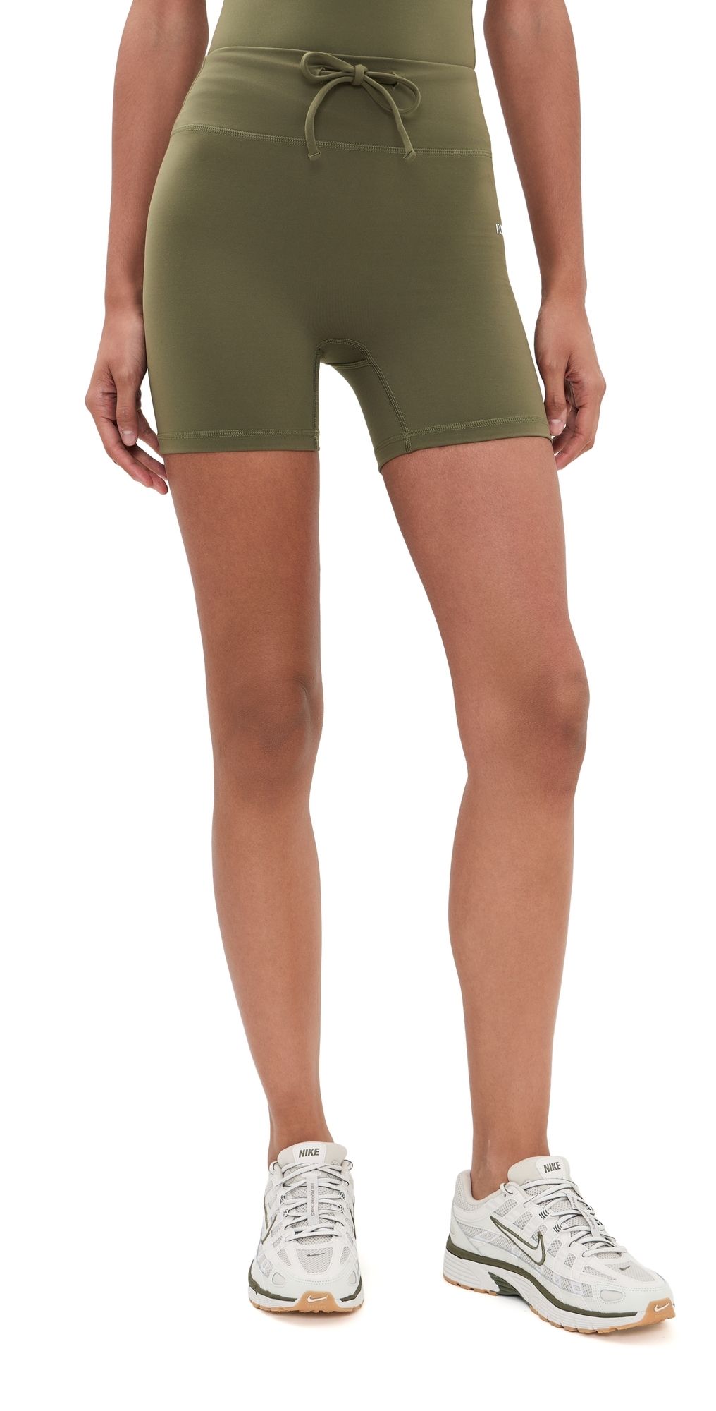 FORM Drawstring Shorts Olive S