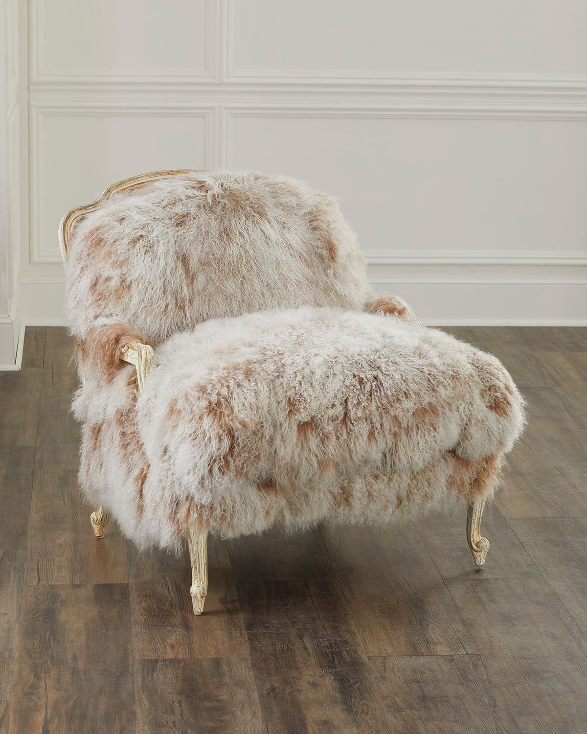 Niobe Shearling Accent Chair