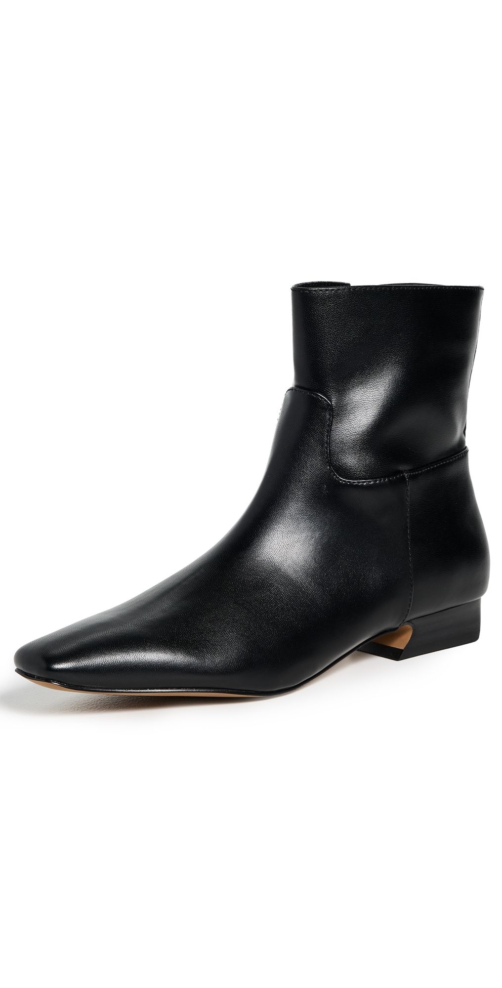 Free People Easy Does It Vegan Boots Black 6