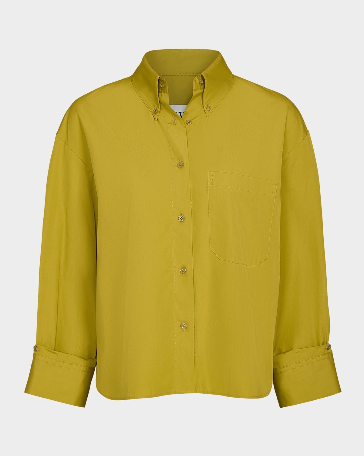 J. D. Shirt in Super Compact Poplin