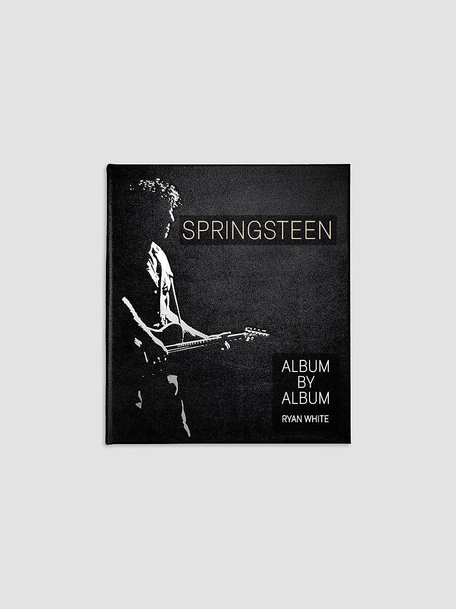 Graphic Image ''Springsteen: Album By Album'' Leather Bound Hardcover Book