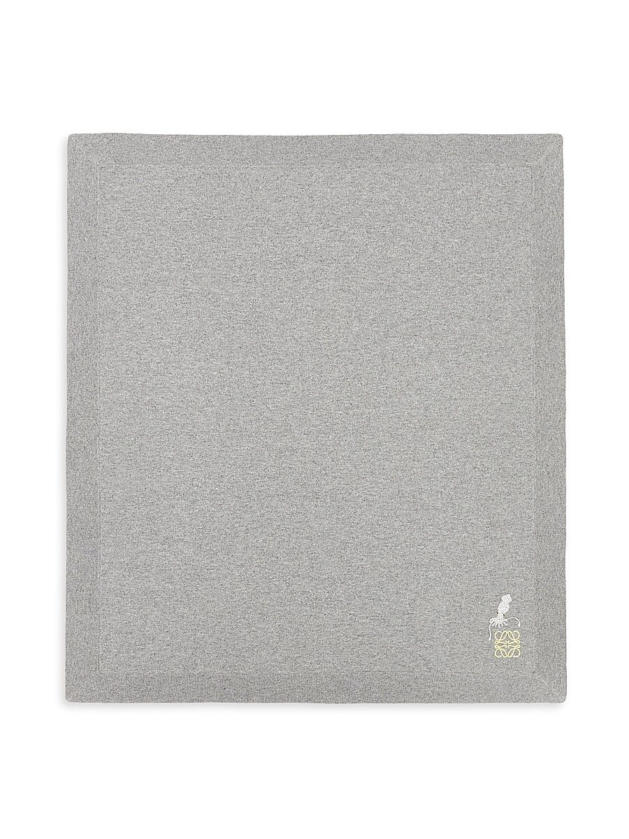Squid Cashmere Baby Blanket - Grey