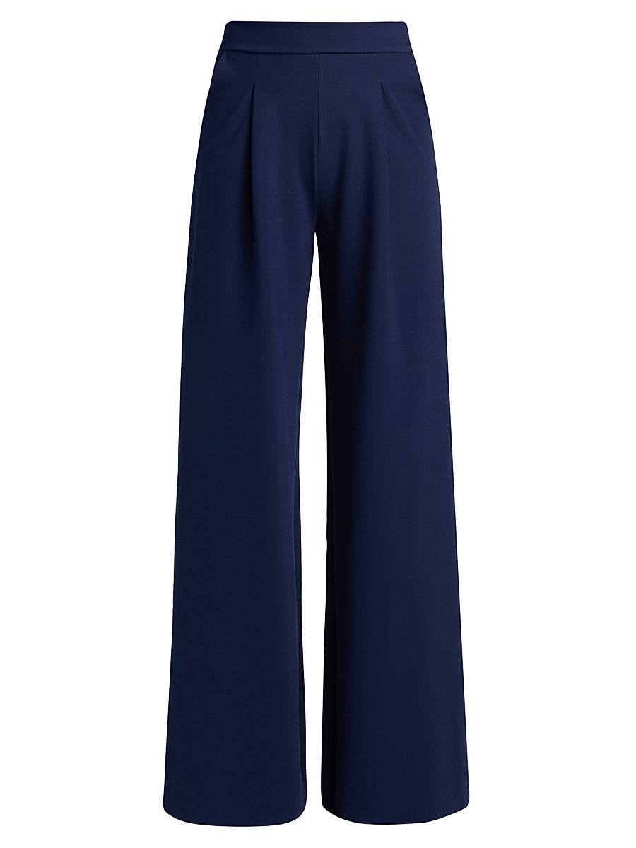 Women's Xorit/R Sje Wide-Leg Pants - Blue Notte - Size 8