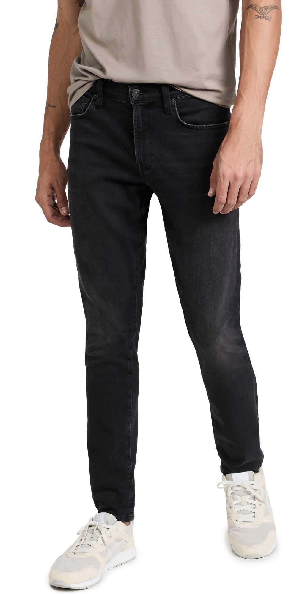 Citizens of Humanity London Tapered Slim Jeans Dark Storm 34