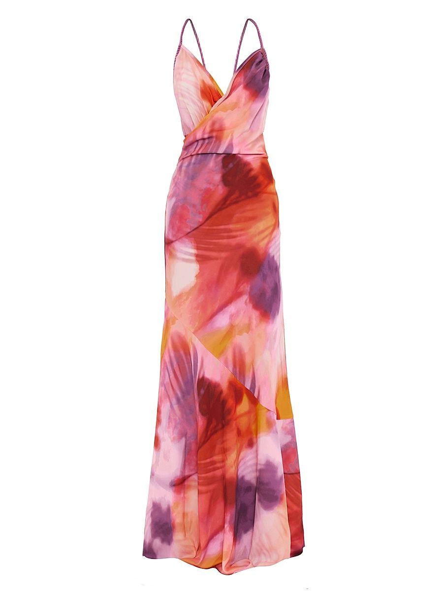 Women's Tiro Maxi Dress - Dandi Print - Size Small
