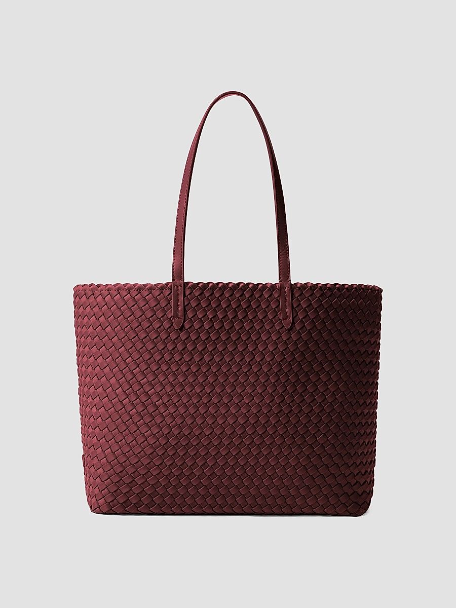 Women's Jetsetter Small Tote Bag - Bordeaux
