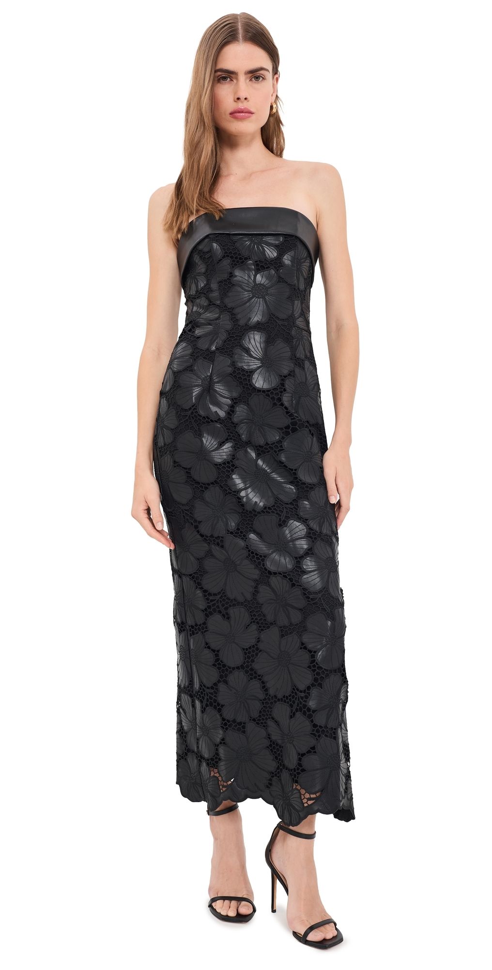 Shoshanna Serena Dress Jet 8