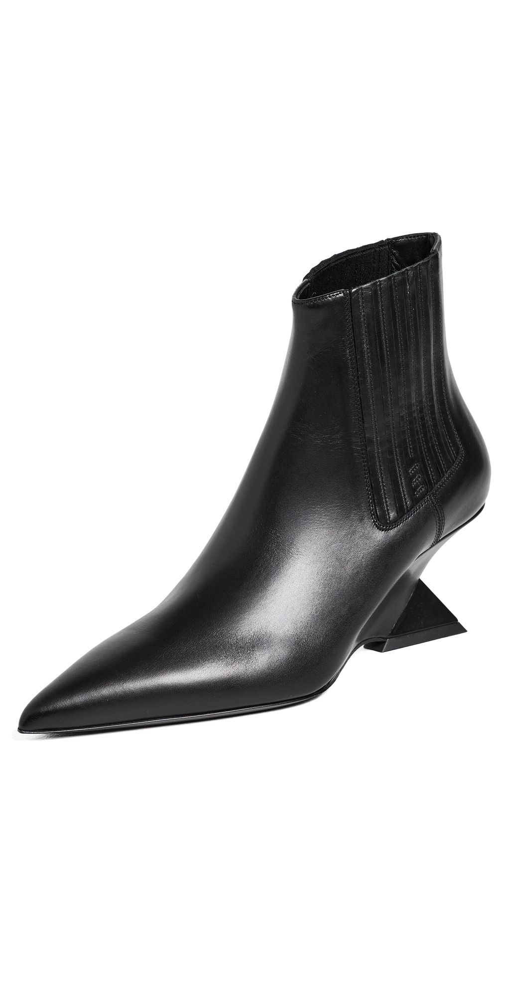 The Attico Cheope Ankle Boots Black 35