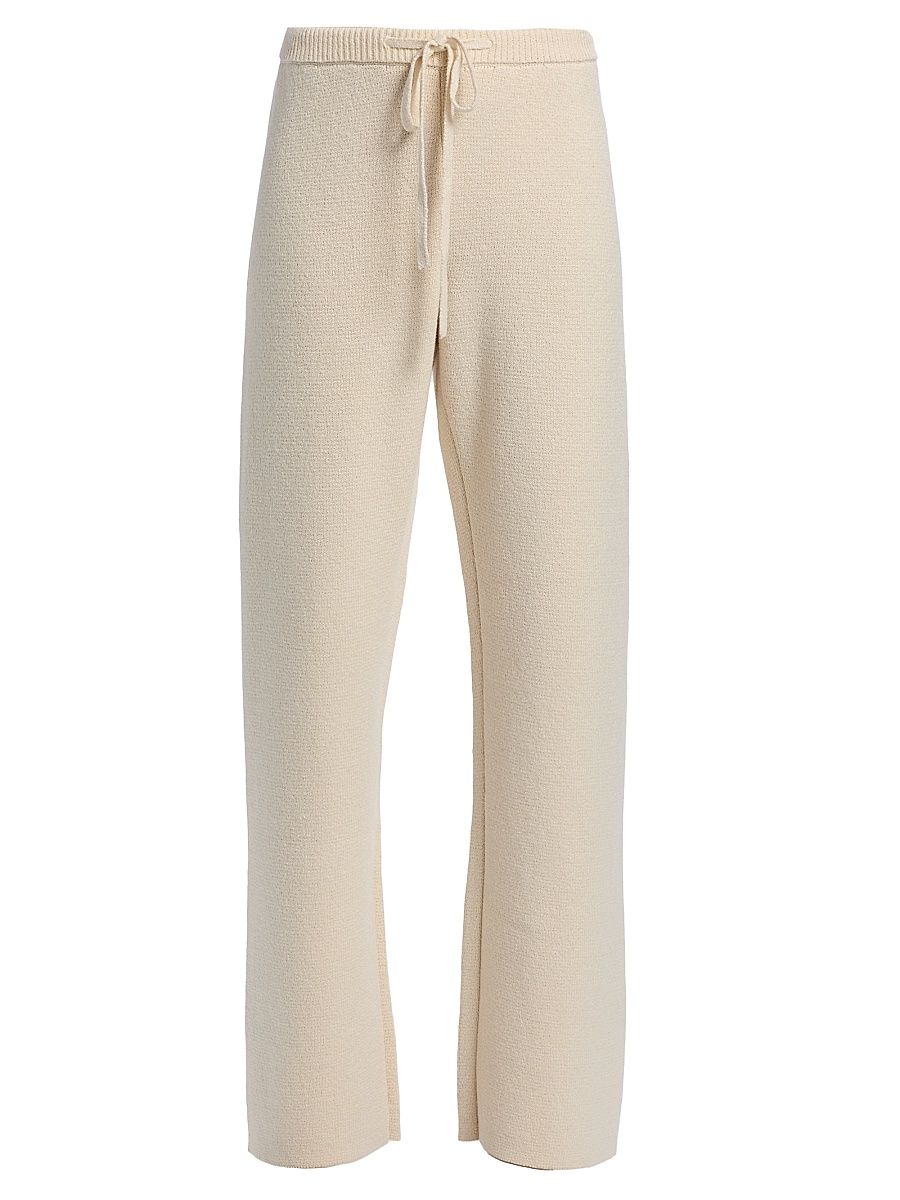 Women's Nora Lite Cotton Lounge Pants - Natural - Size Large