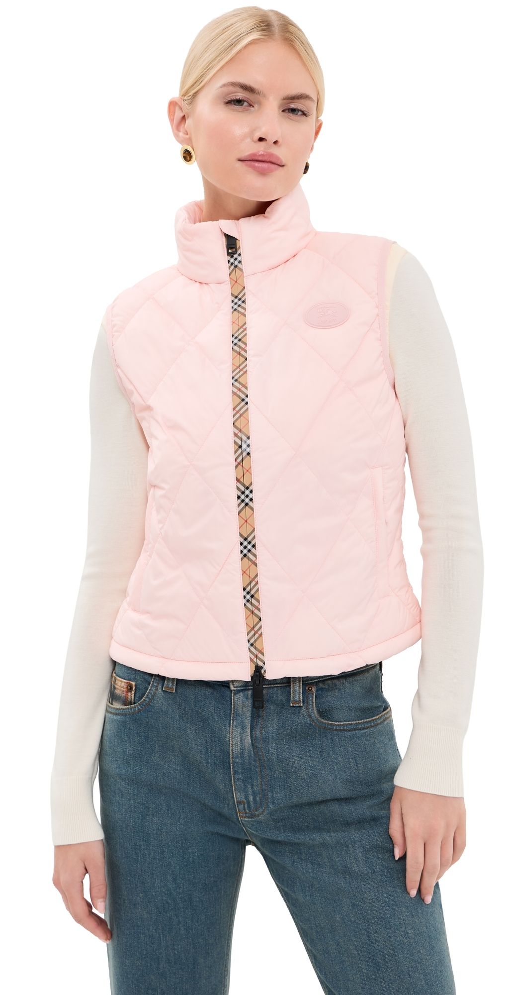 Burberry Cheswick Vest Compact Pink XL