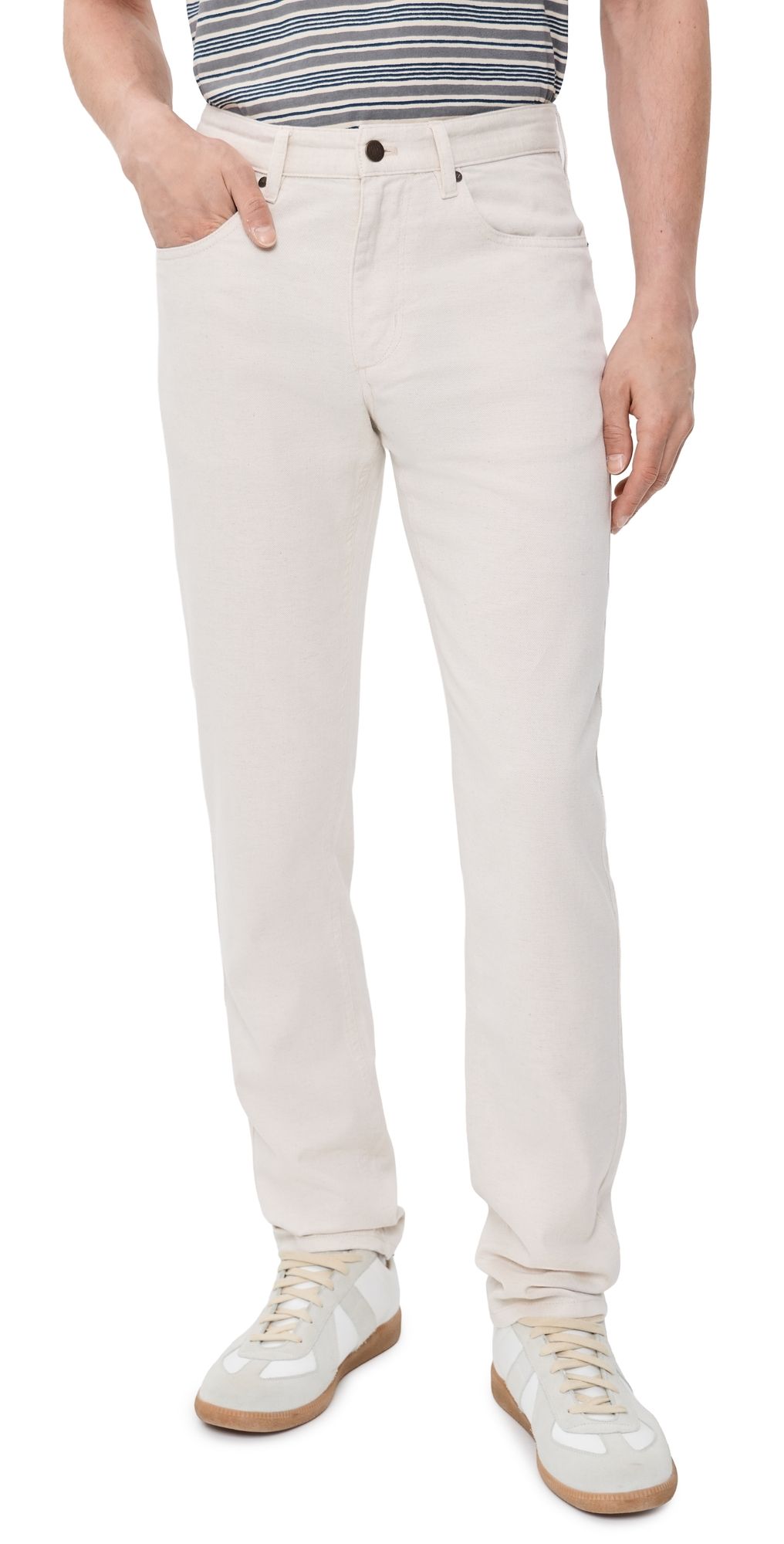 Marine Layer 5 Pocket Linen Pants Natural 30