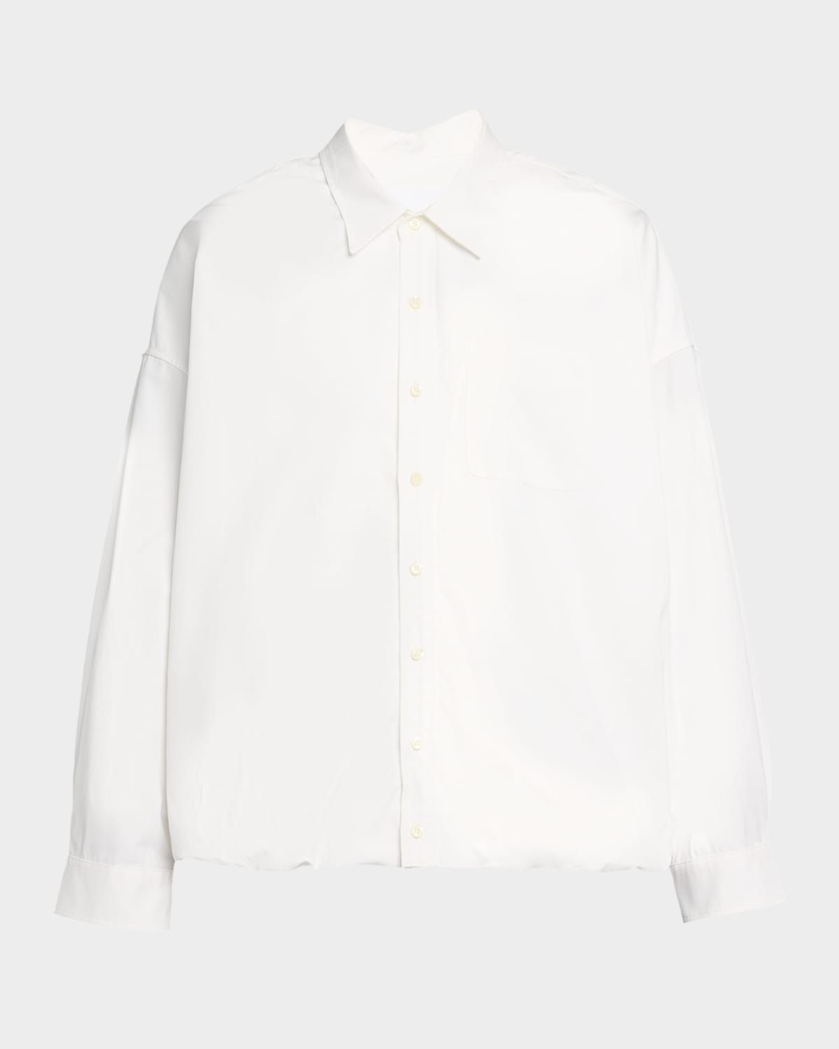 Men & apos;s Cotton Pocket Button-Down Shirt