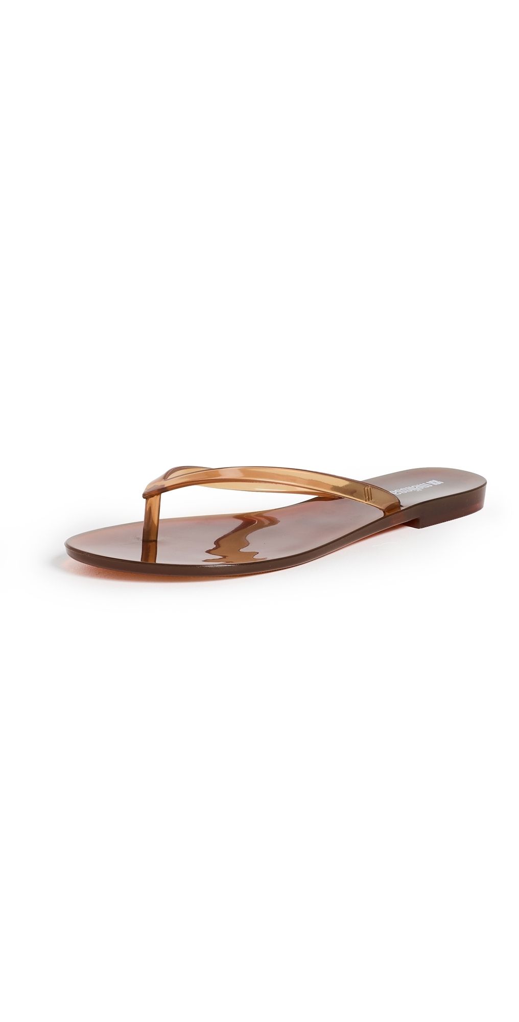 Melissa Harmonic Jelly Sandals Clear Brown 8