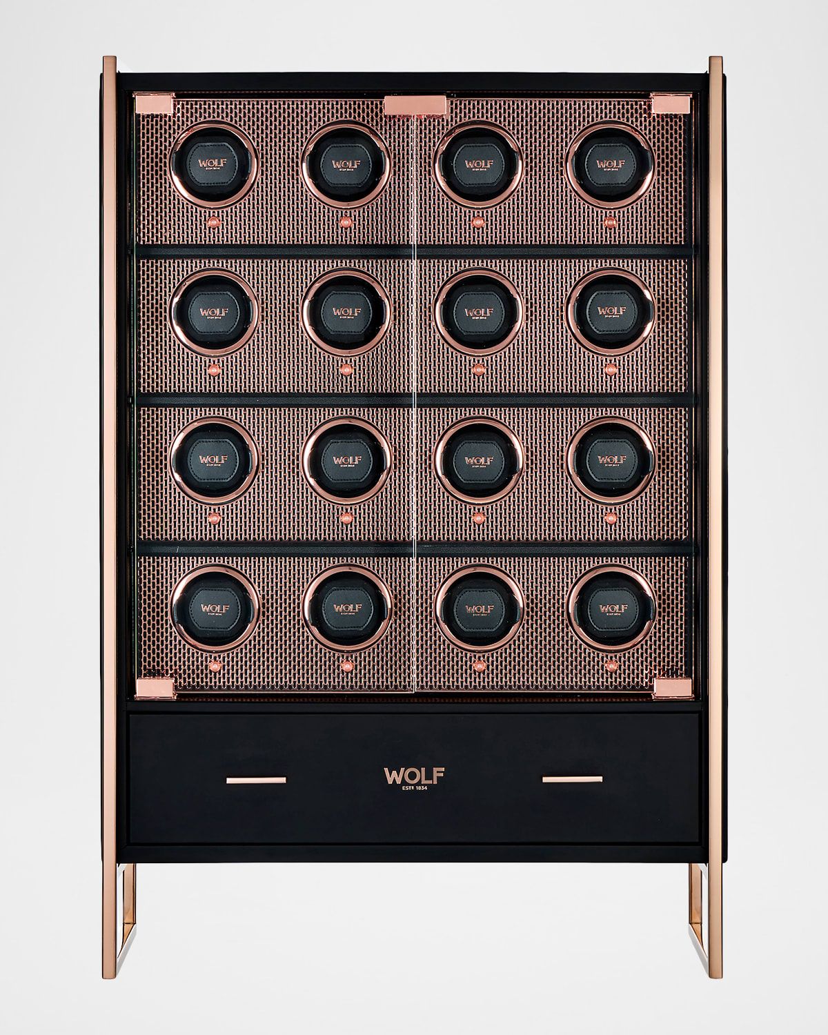 Axis 16-Piece Watch Winder Cabinet