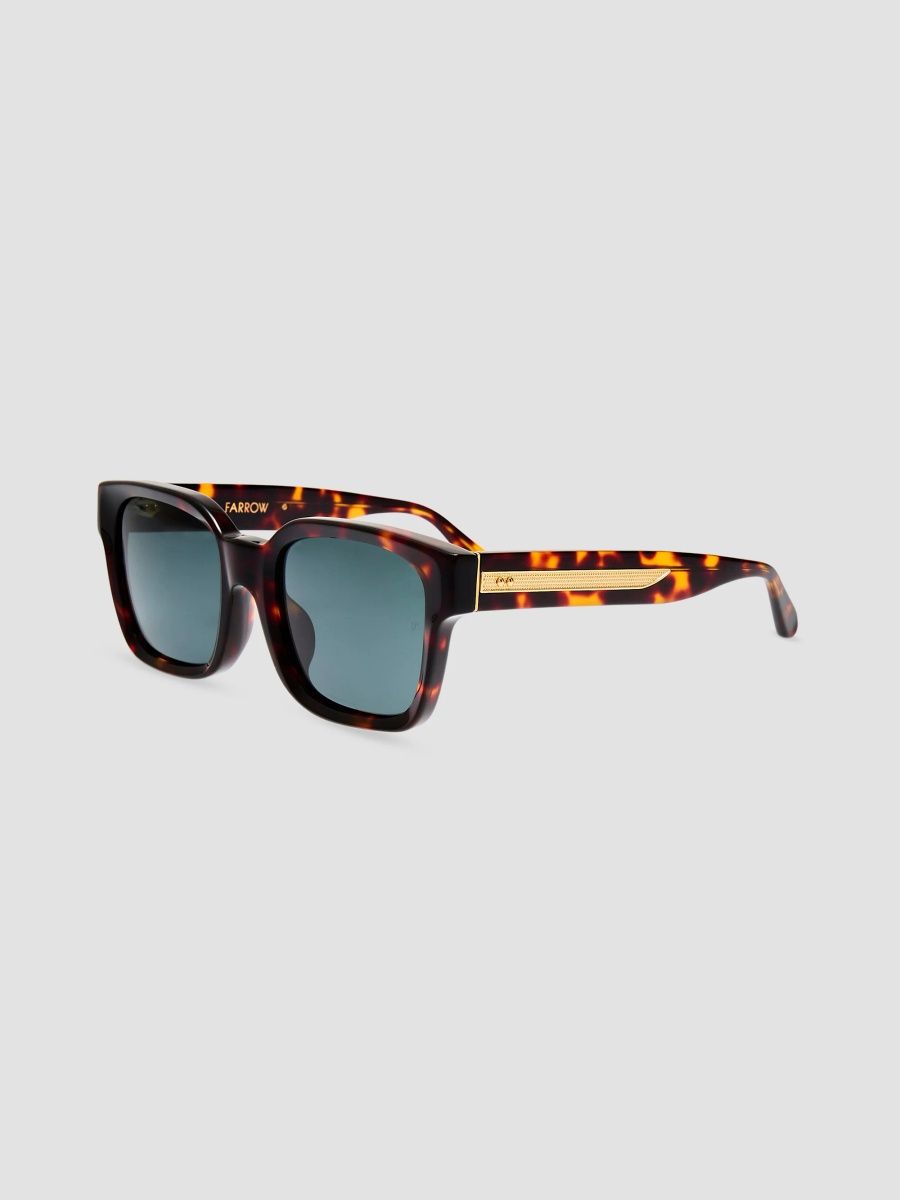 Women's Nathan 55MM Square Sunglasses - Tortoiseshell