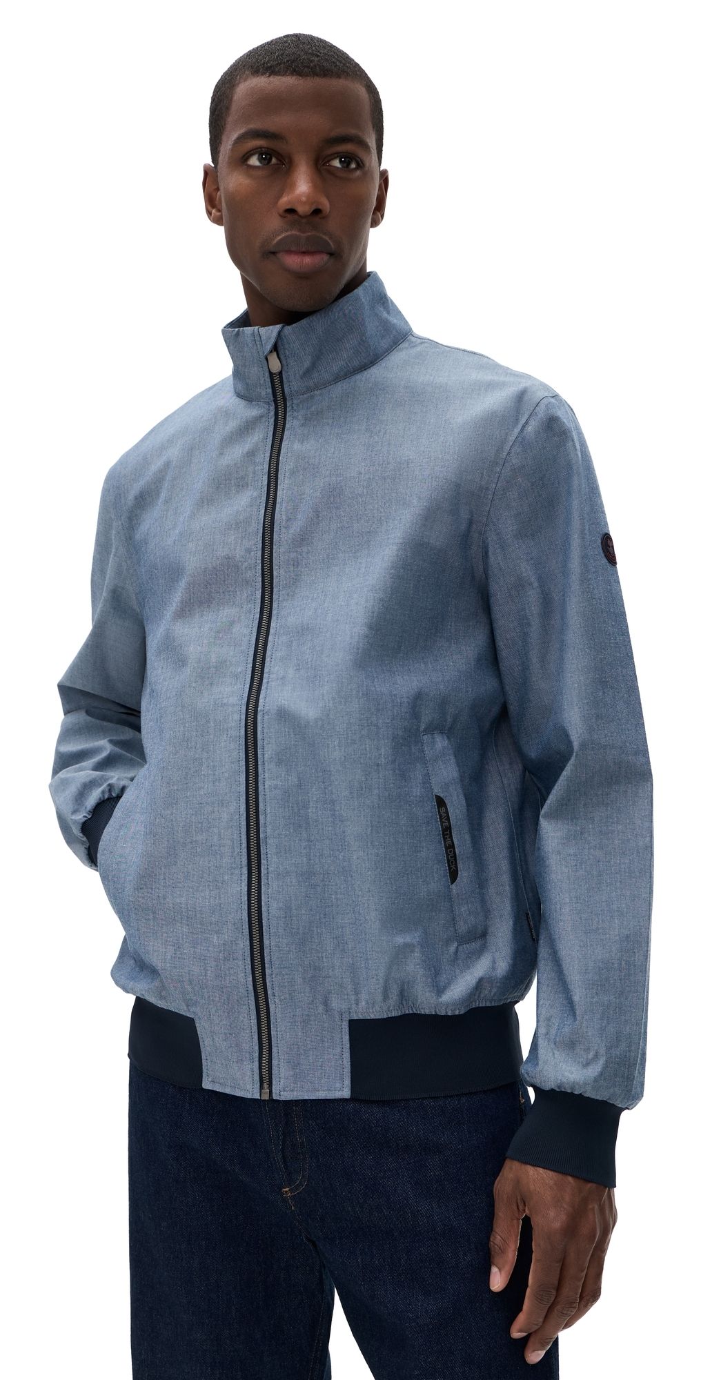 Save The Duck Clement Jacket Indigo Chambray L