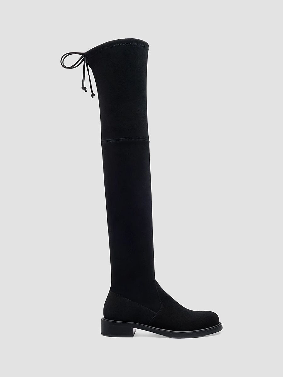 Women's Giseleland Suede Over-The-Knee Boots - Black - Size 12