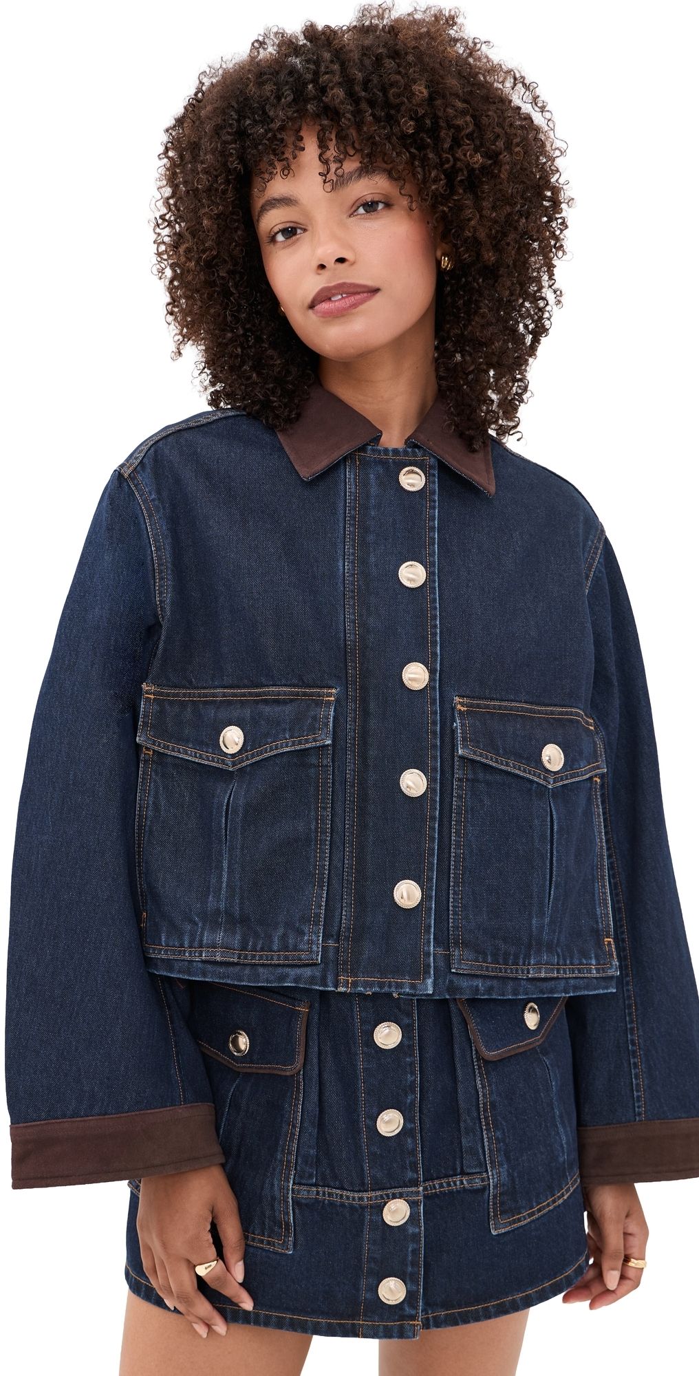 Cara Cara Ruben Jacket Blue Wash Denim XS