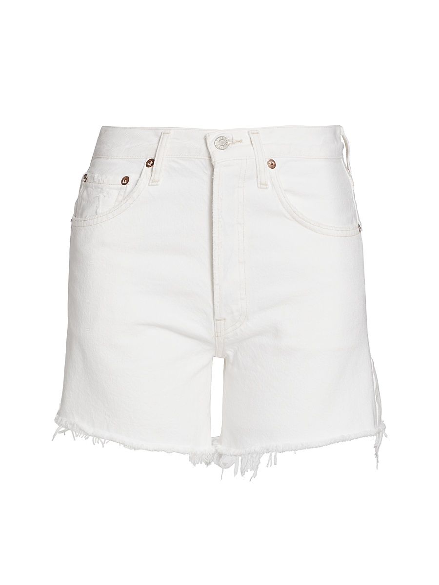 Women's Parker Long Shorts - Panna Cotta White - Size 33