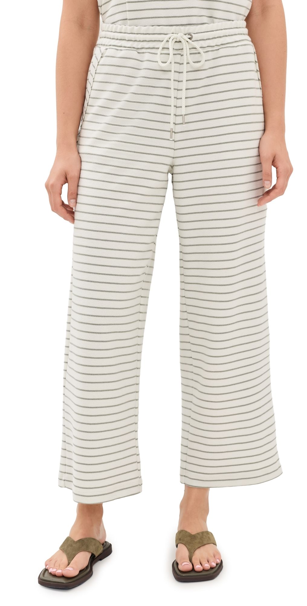 Splendid Kennedy Stripe Pants P Oak/Eucalyptus S