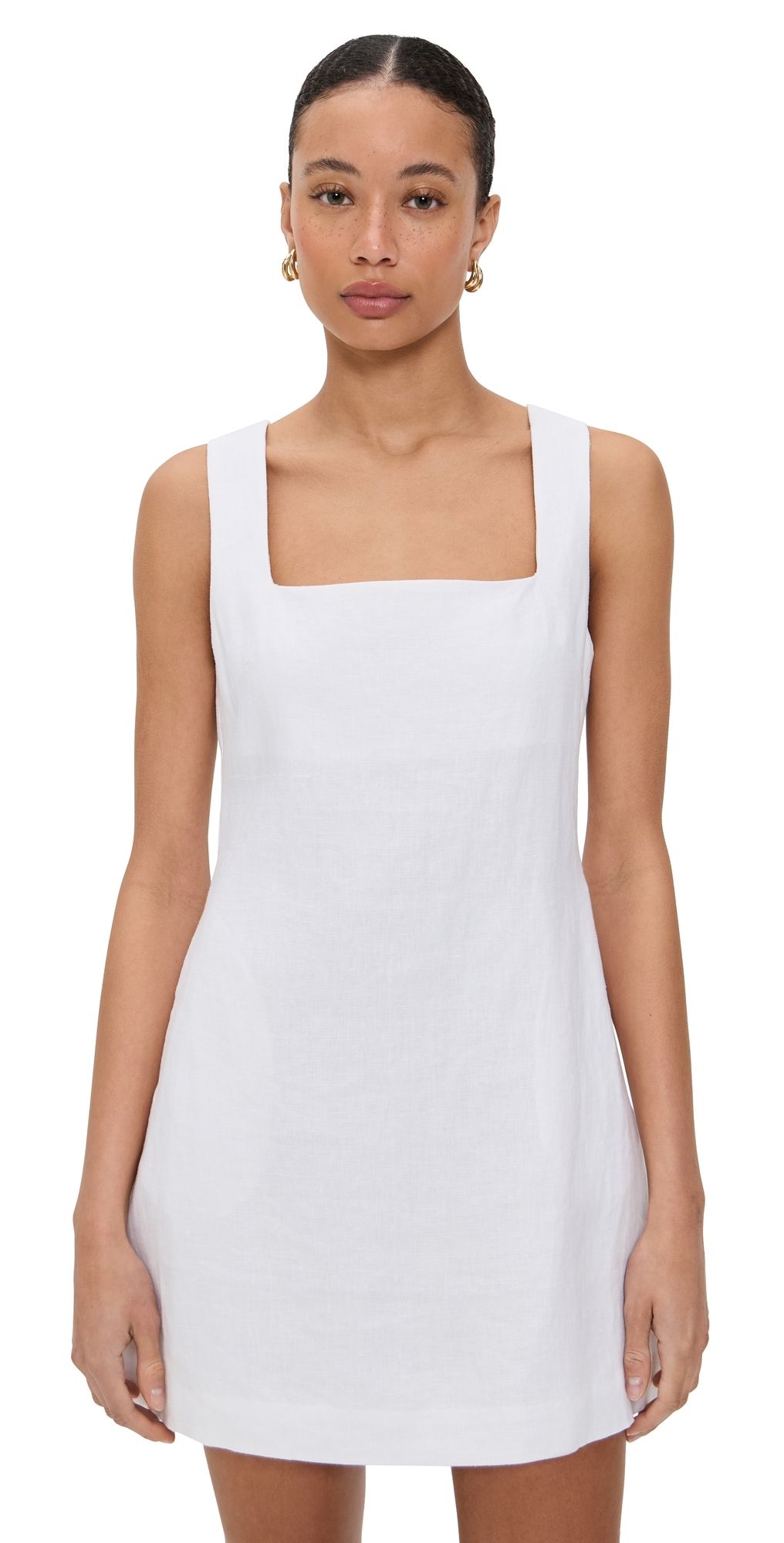 POSSE Alice Mini Dress Ivory XS