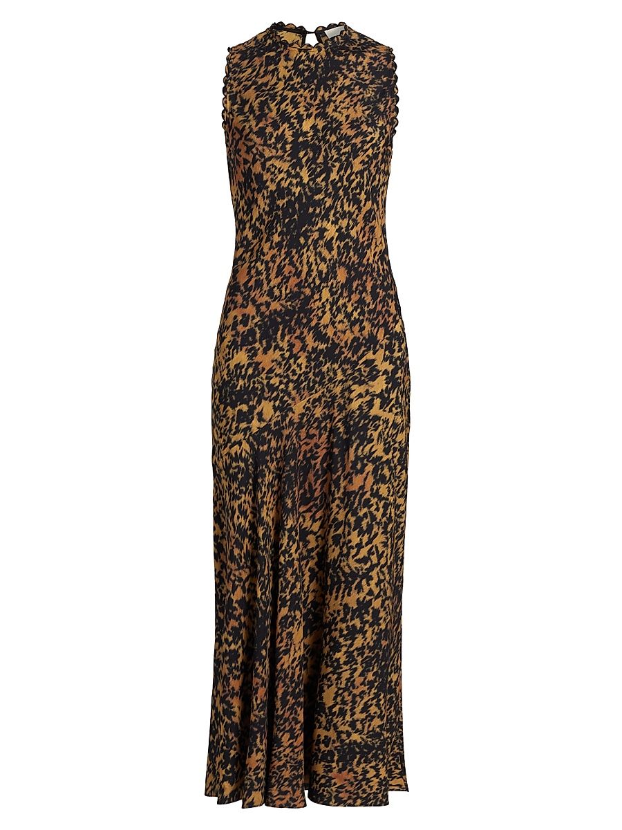 Women's Clea Abstract Print Sleeveless Dress - Savannah - Size 16
