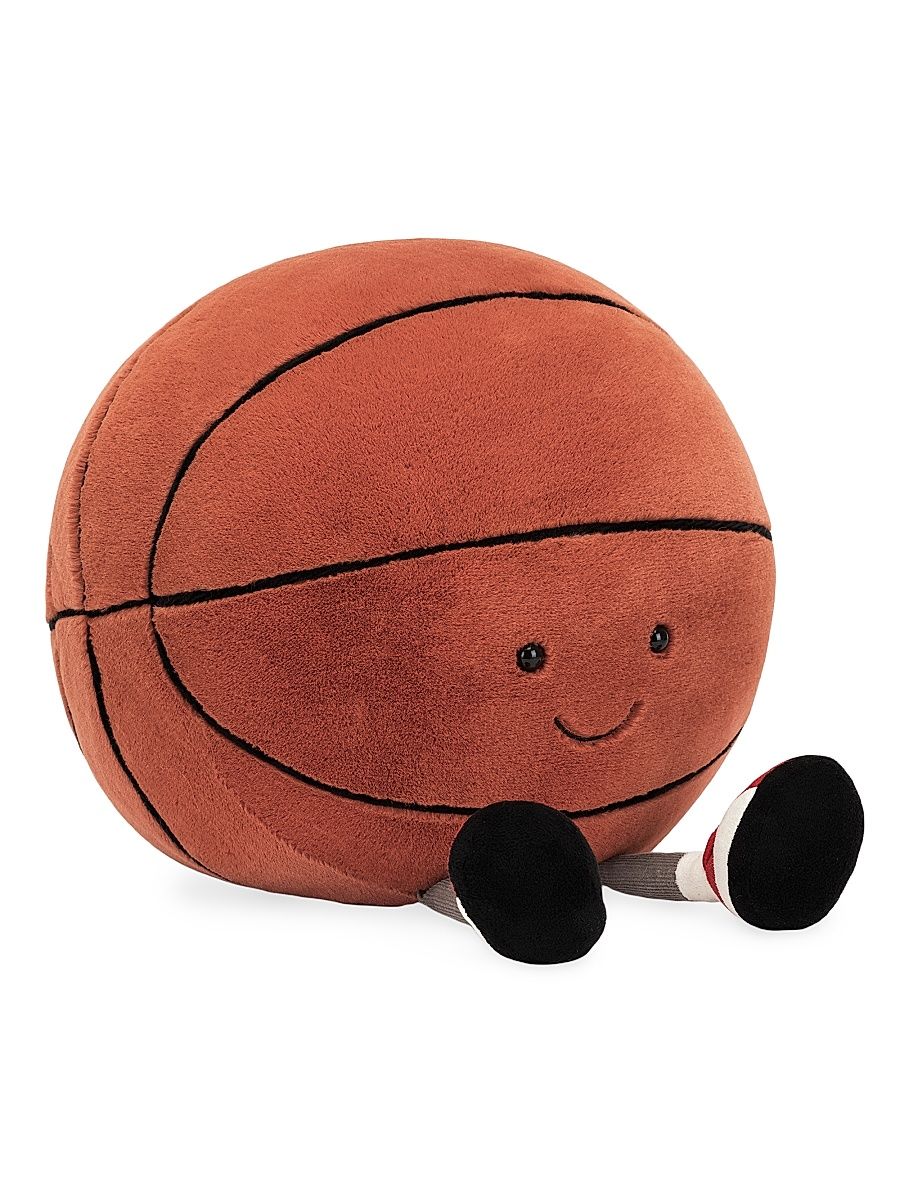 Amuseable Sports Basketball Plush Toy - Brown