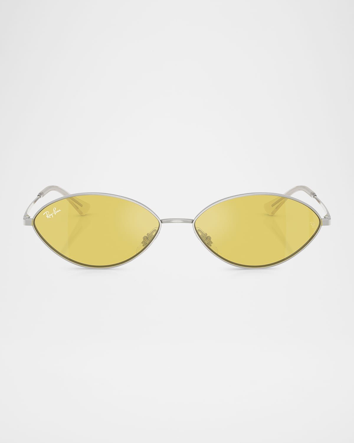RB3757 Oval Metal Sunglasses