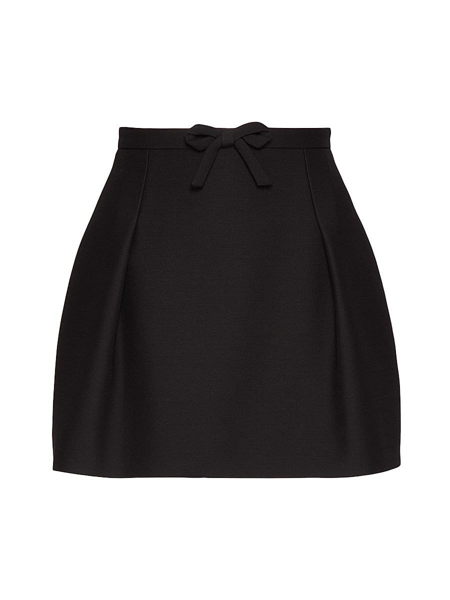 Women's Crepe Couture Skirt - Black - Size 4