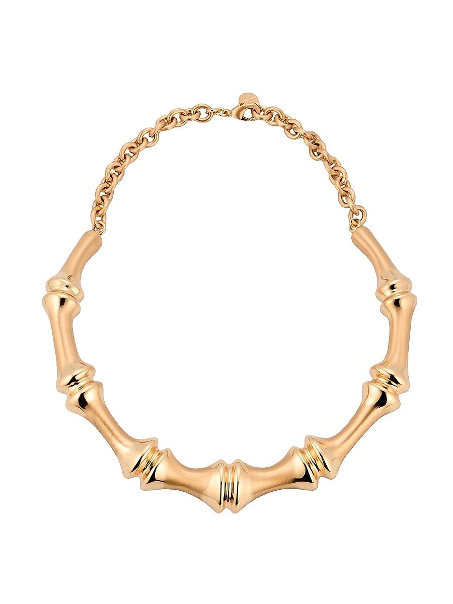 Women's Bambu Goldtone Choker - Gold