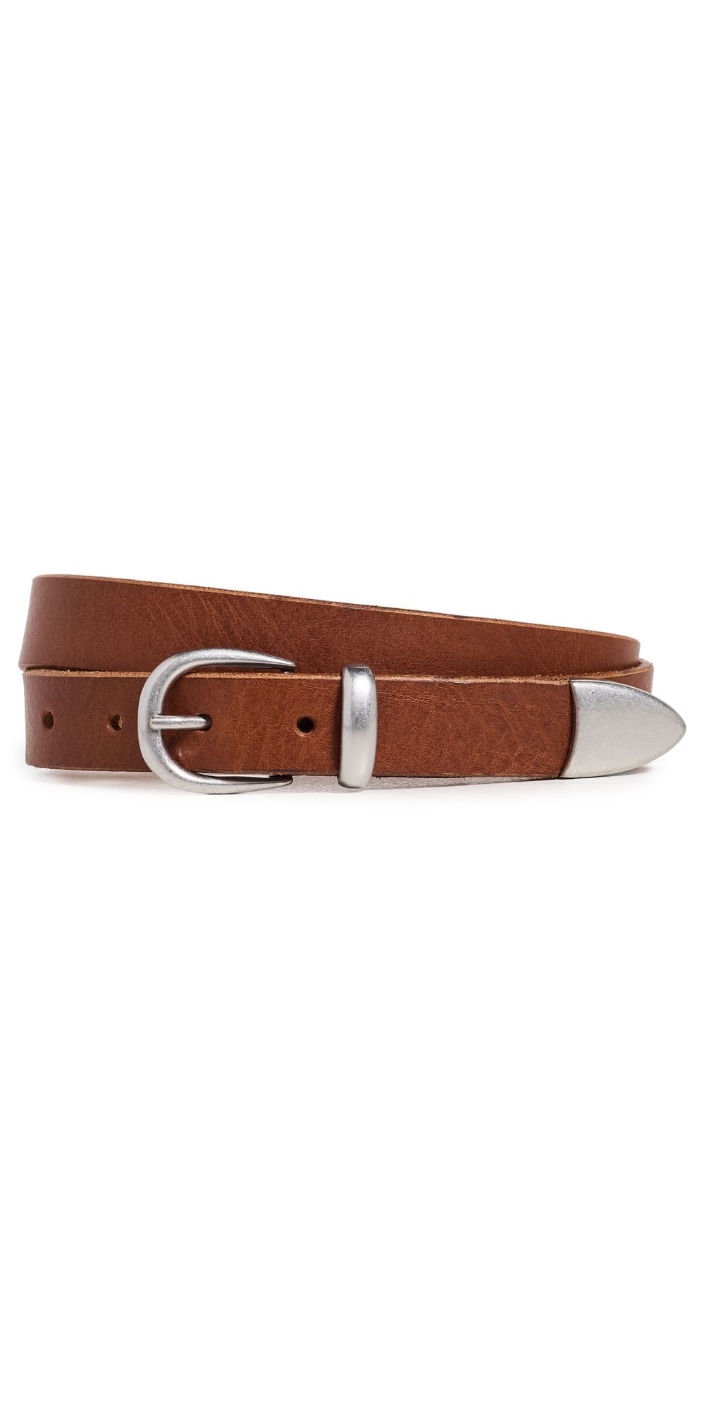 Knickerbocker Western Bridle Leather Belt Brown 34