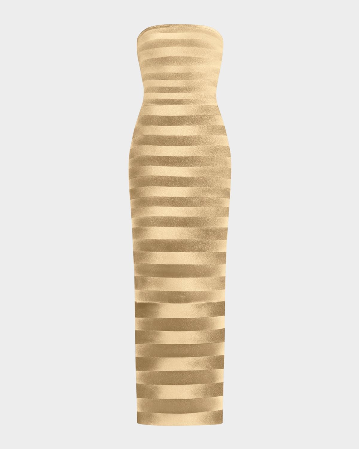 The Nia Strapless Bandage Gown