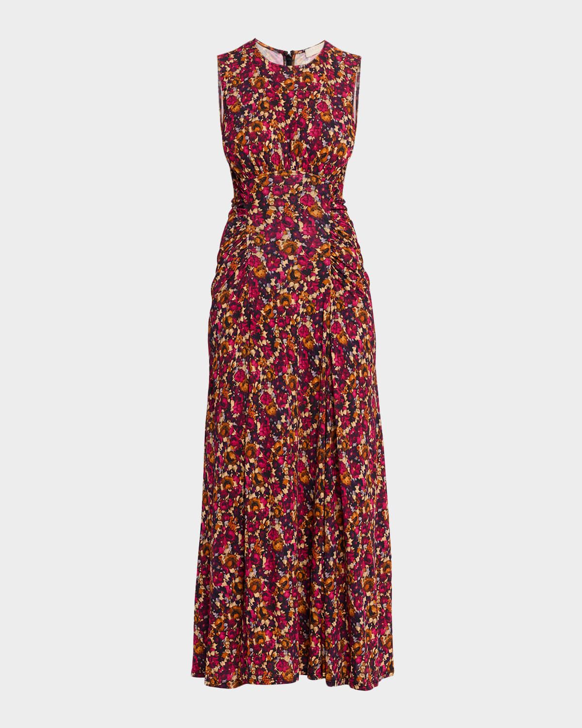 Lana Printed Sleeveless Maxi Dress