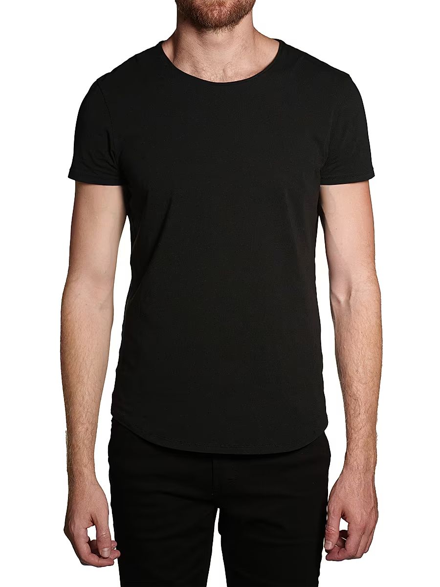 Men's Dann Crewneck T-Shirt - Noir - Size XXL