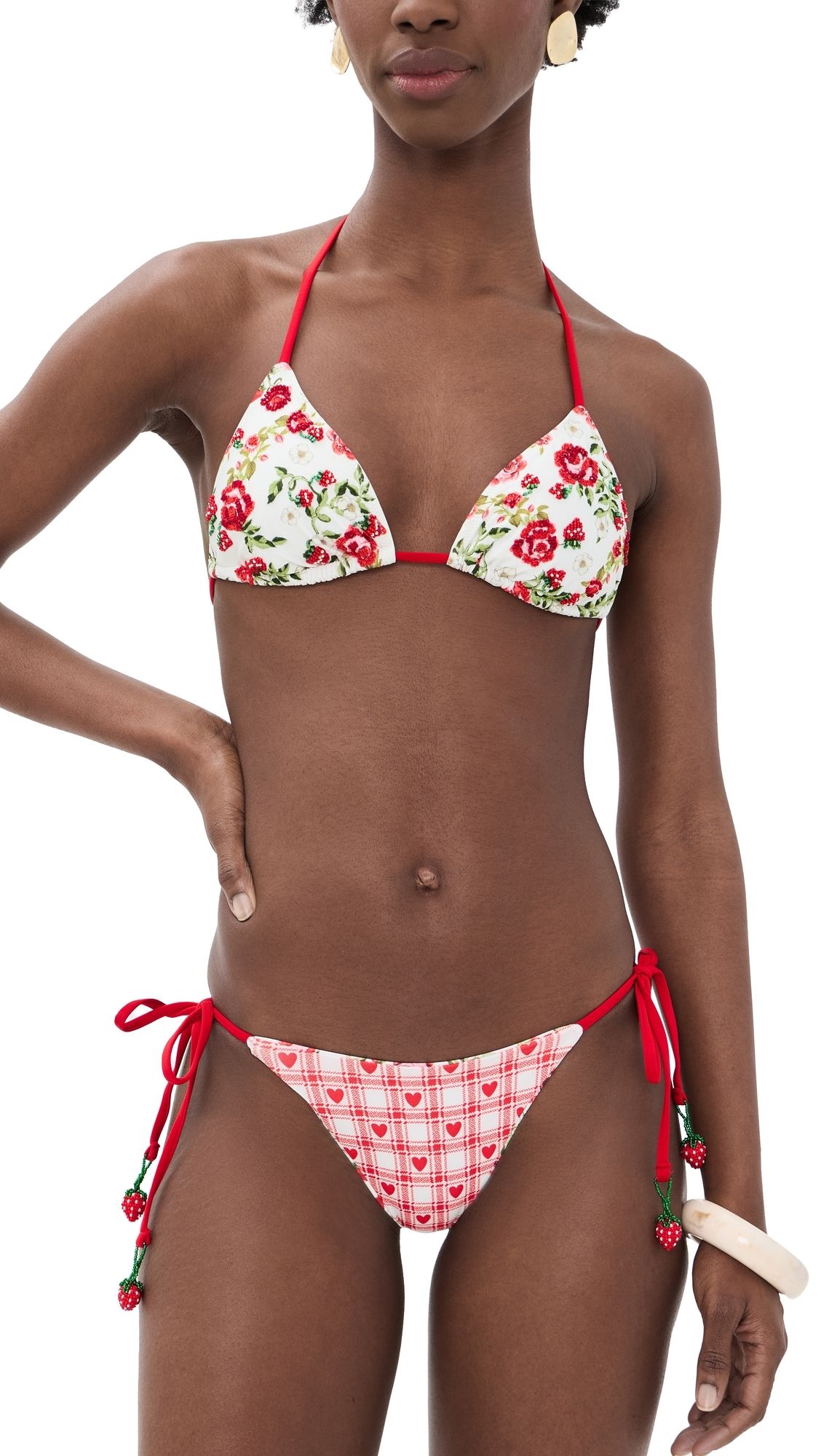 Agua Bendita Agua Bendita x Stoney Clover Lane Lolita Top Bahia S