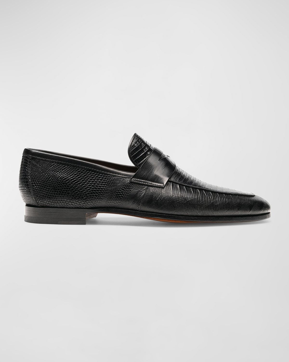 Men & apos;s Vincente Lizard Penny Loafers