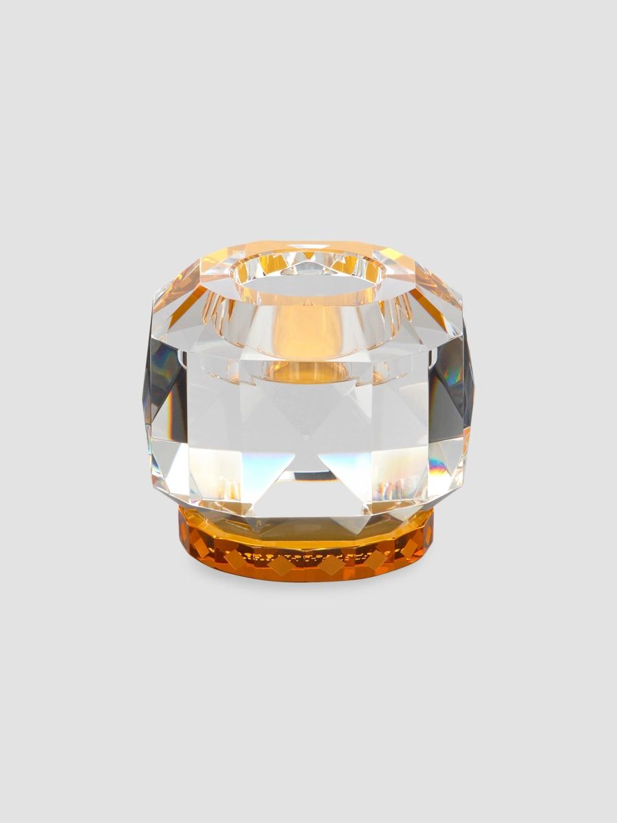 Reflections Copenhagen Texas Tealight Holder - Amber