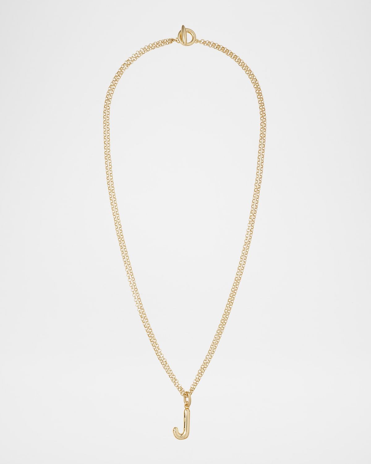 The Puffy Initial Necklace