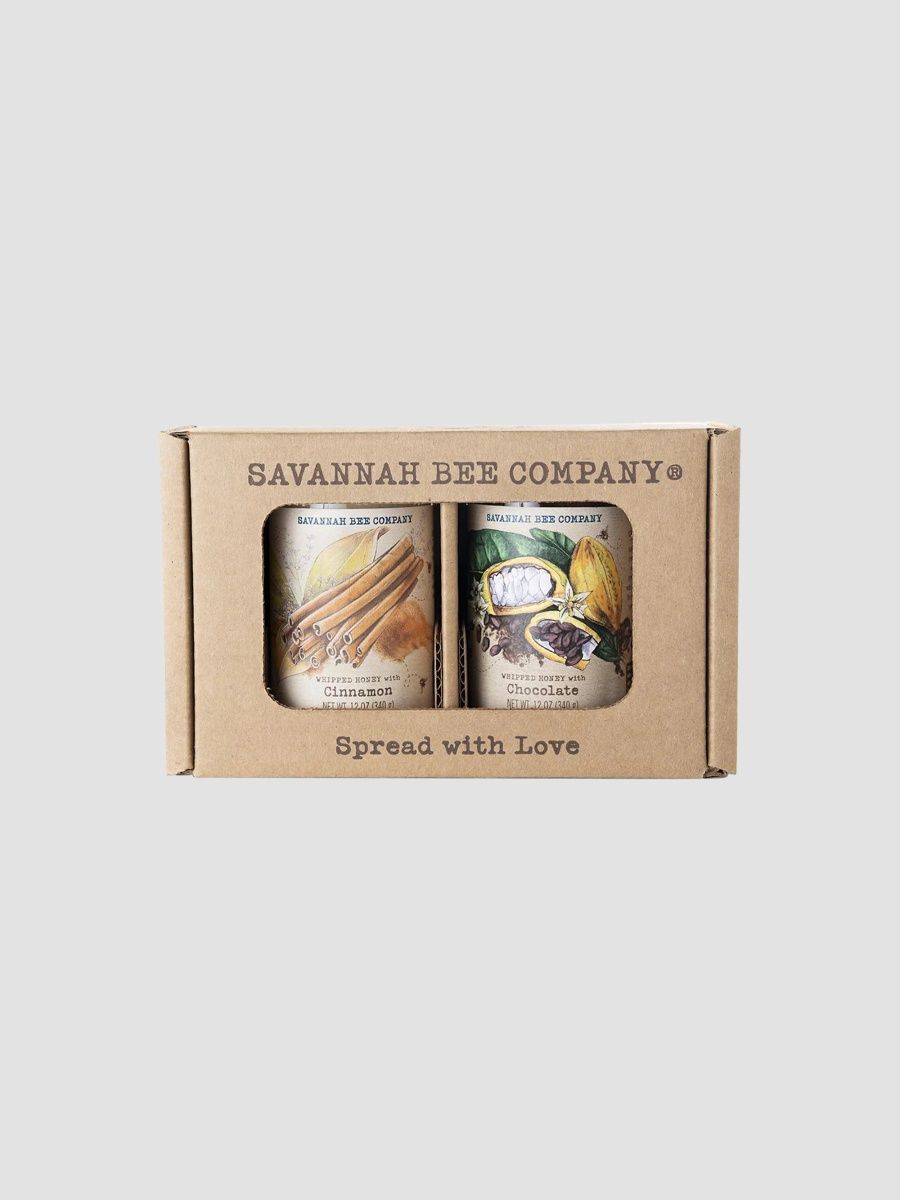 Cinnamon & Chocolate Whipped Honey Gift Set