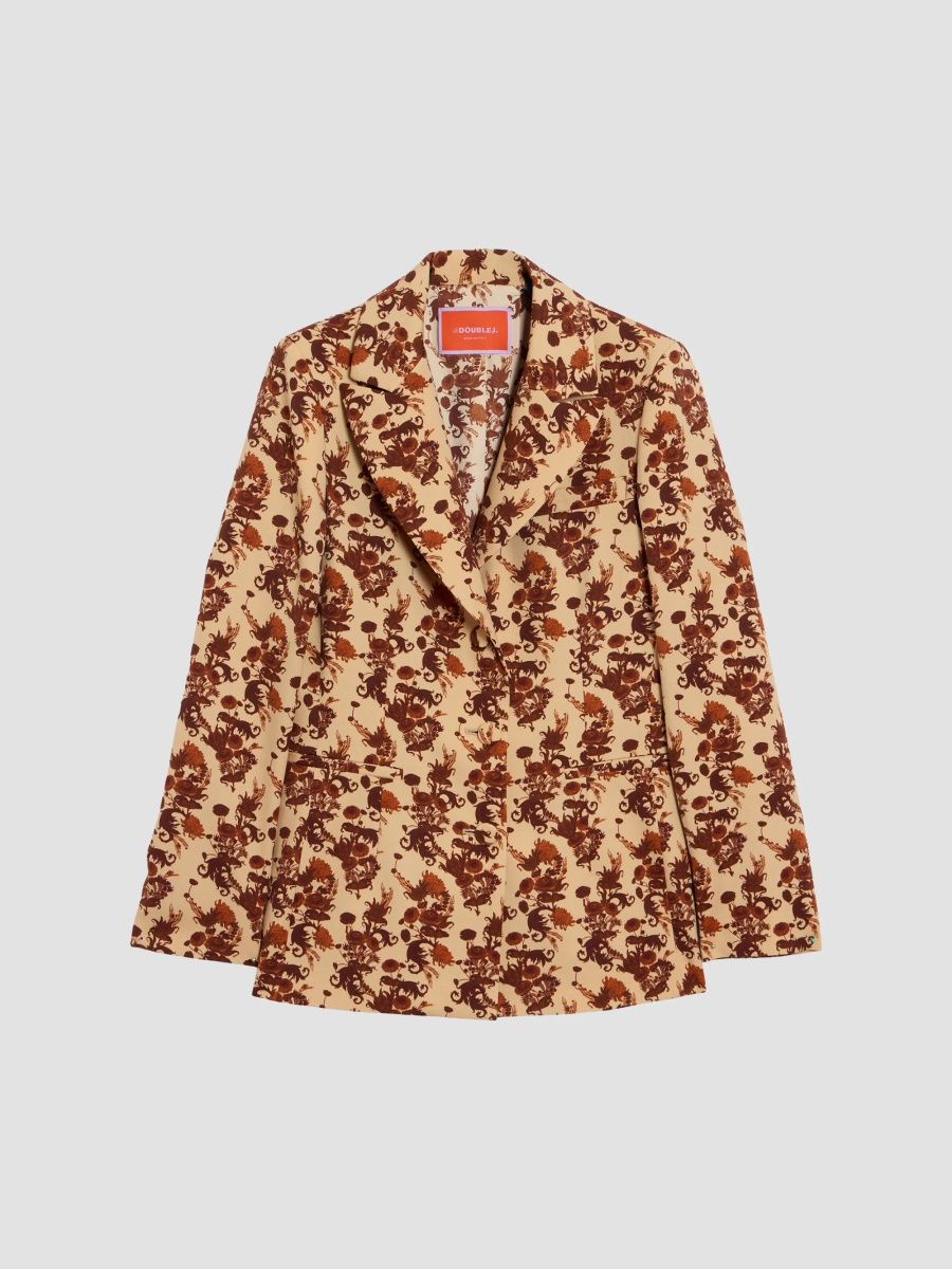 La DoubleJ Women's 24/7 Jacket - Coven Micro Buttercream - Size 6