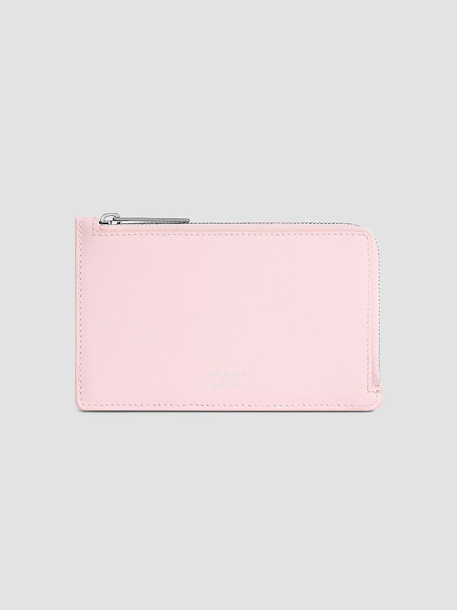 Balenciaga Women's Envelope Long Coin and Card Holder - Petal Pink