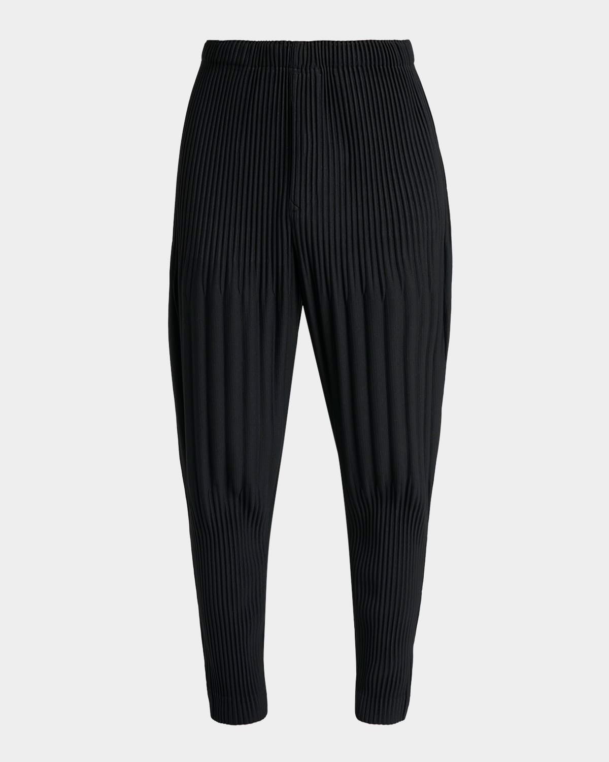 Men & apos;s Monthly Colors Pleated Tapered-Fit Trousers